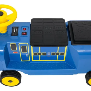 Dječja Električna Lokomotiva Plava Auto Na Akumulator 8