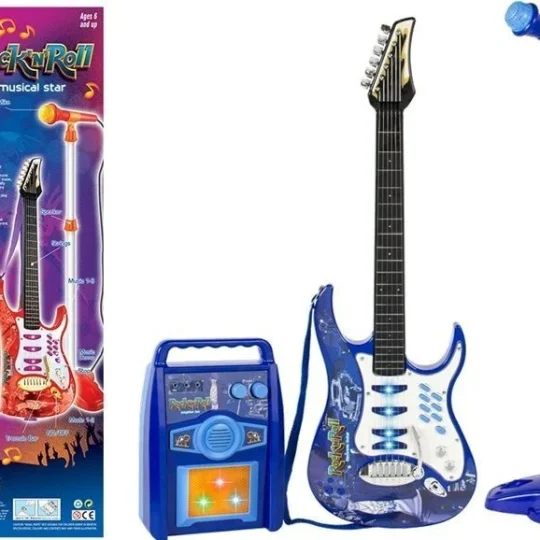 Dječja Gitara S Pojačalom, Mikrofonom I Mp3 Ulazom 1