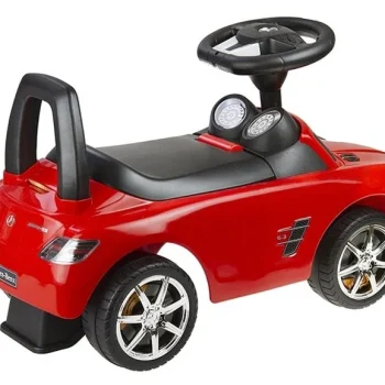 Dječja Guralica Mercedes Benz, Crvena, 60 × 22 × 38 Cm 2