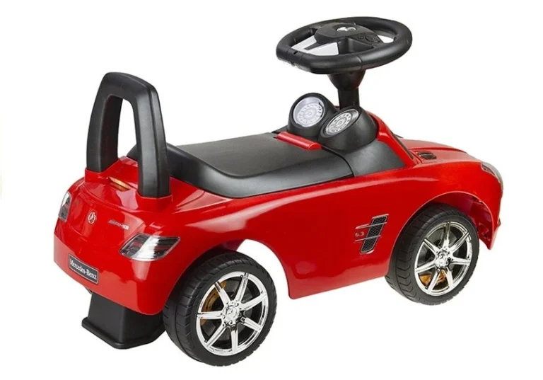 Dječja Guralica Mercedes Benz, Crvena, 60 × 22 × 38 Cm 2