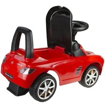 Dječja Guralica Mercedes Benz, Crvena, 60 × 22 × 38 Cm 5