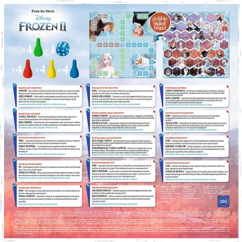Dječja Igra 2 U 1 Kineske Zmije I Ljestve Frozen Ii Trefl 02068 2