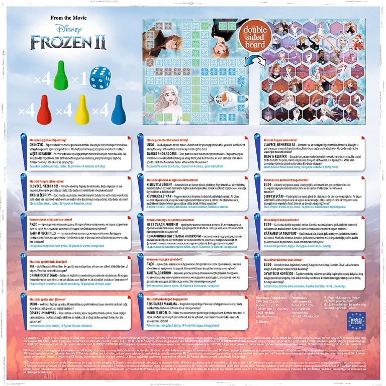 Dječja Igra 2 U 1 Kineske Zmije I Ljestve Frozen Ii Trefl 02068 2