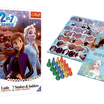 Dječja Igra 2 U 1 Kineske Zmije I Ljestve Frozen Ii Trefl 02068 3