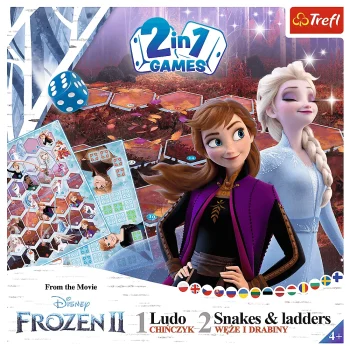 Dječja Igra 2 U 1 Kineske Zmije I Ljestve Frozen Ii Trefl 02068 4