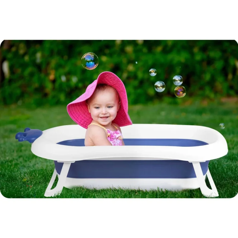 Dječja Kada S Jastukom Ricokids Rk 280 Bijelo Plava 11