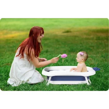 Dječja Kada S Jastukom Ricokids Rk 280 Bijelo Plava 8