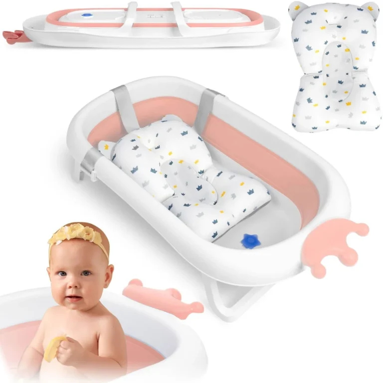 Dječja Kada S Jastukom Ricokids Rk 280 Bijelo Ružičasta 1