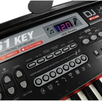 Dječja Klavijatura 328 06 S Mikrofonom I Stalkom Za Note 5