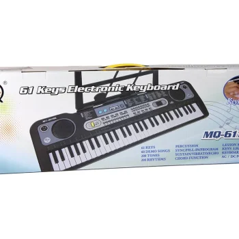 Dječja Klavijatura S Mikrofonom, Crna 6