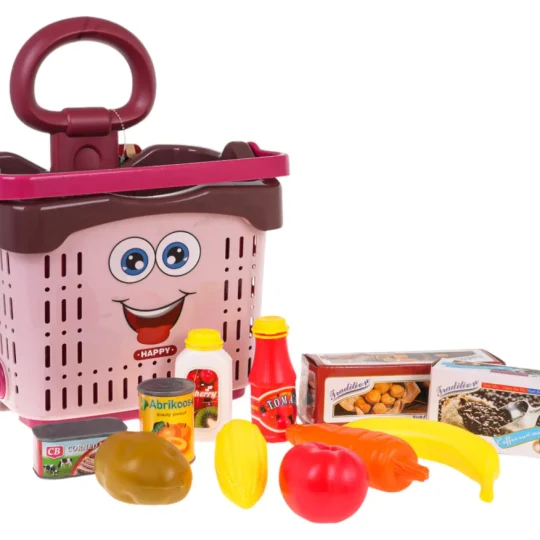 Dječja Kolica Za Shopping Crvena + Pribor 3+ 1