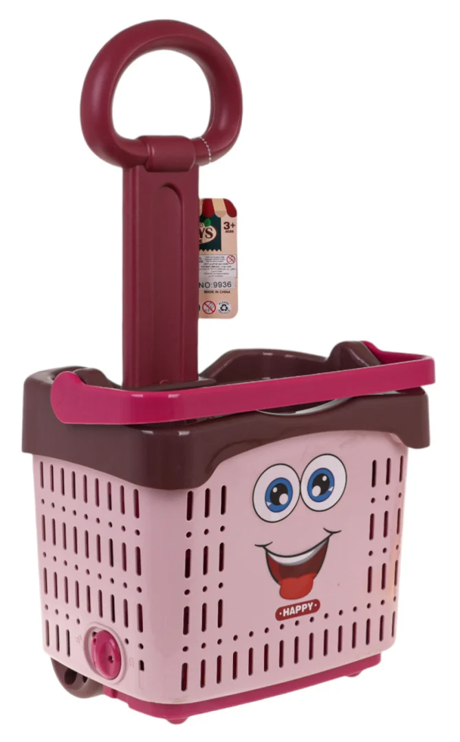 Dječja Kolica Za Shopping Crvena + Pribor 3+ 2