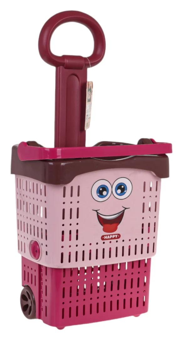 Dječja Kolica Za Shopping Crvena + Pribor 3+ 5
