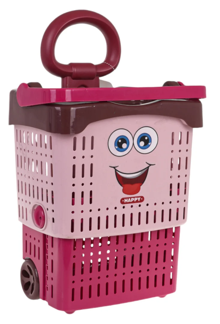 Dječja Kolica Za Shopping Crvena + Pribor 3+ 6