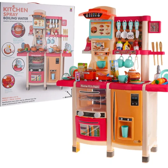 Dječja Kuhinja Crvena 65 Dijelova 3+ 1