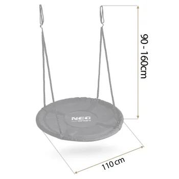 Dječja Ljuljačka Neo Sport Ns 103 Ptičje Gnijezdo, Ø 110 Cm 6