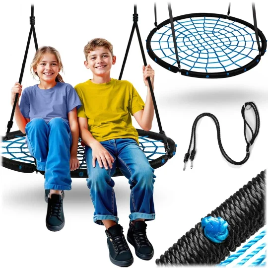 Dječja Ljuljačka Neo Sport Ns 104 Ptičje Gnijezdo, Ø 100 Cm, Smeđa, Var. 110401 1