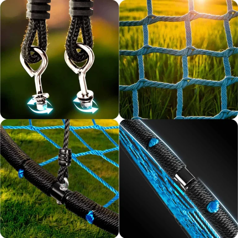 Dječja Ljuljačka Neo Sport Ns 104 Ptičje Gnijezdo, Ø 100 Cm, Smeđa, Var. 110401 8