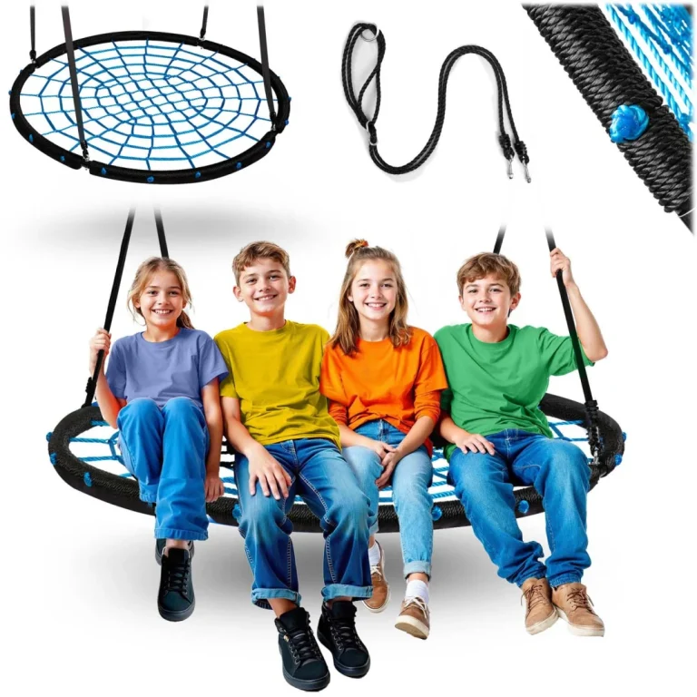 Dječja Ljuljačka Neo Sport Ns 104 Ptičje Gnijezdo, Ø 120 Cm, Crvena, Var. 110421 1