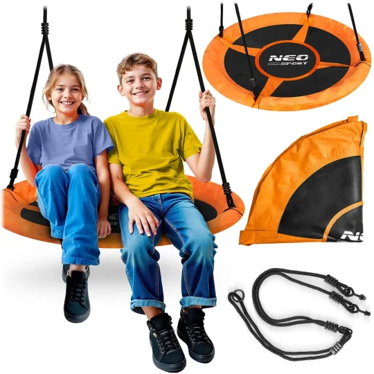 Dječja Ljuljačka Neo Sport Swingo Ptičje Gnijezdo, Ø 100 Cm, Crvena, Var. 1084 1