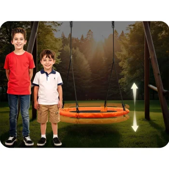 Dječja Ljuljačka Neo Sport Swingo Ptičje Gnijezdo, Ø 100 Cm, Crvena, Var. 1084 10