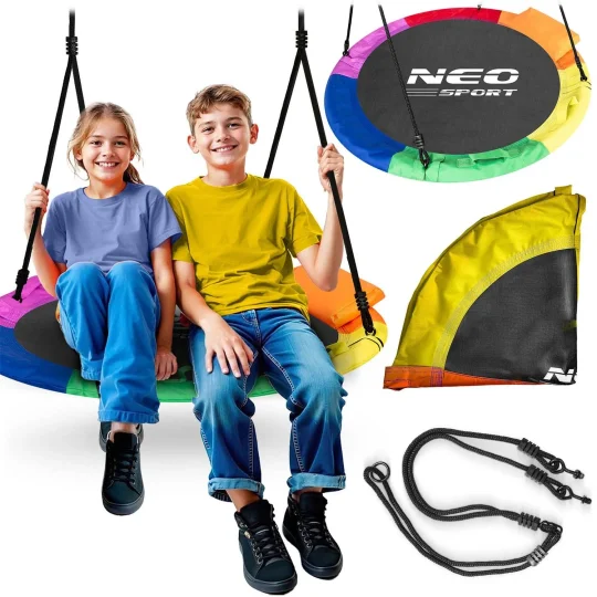 Dječja Ljuljačka Neo Sport Swingo Ptičje Gnijezdo, Ø 100 Cm, Crvena, Var. 1085 1