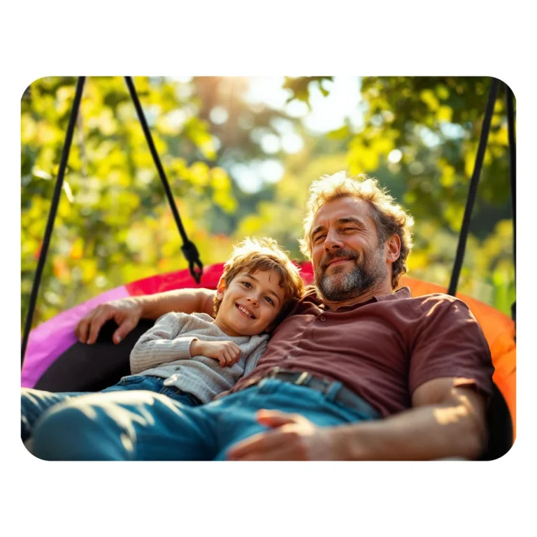 Dječja Ljuljačka Neo Sport Swingo Ptičje Gnijezdo, Ø 100 Cm, Crvena, Var. 1085 6