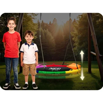 Dječja Ljuljačka Neo Sport Swingo Ptičje Gnijezdo, Ø 100 Cm, Crvena, Var. 1085 8