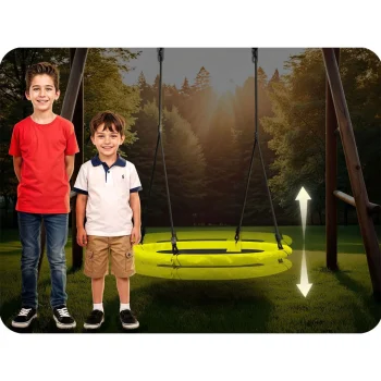 Dječja Ljuljačka Neo Sport Swingo Ptičje Gnijezdo, Ø 100 Cm, Crvena 10