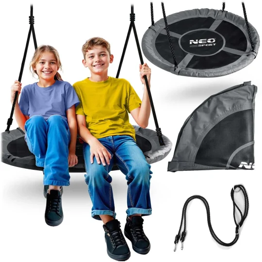 Dječja Ljuljačka Neo Sport Swingo Ptičje Gnijezdo, Ø 100 Cm, Smeđa 1