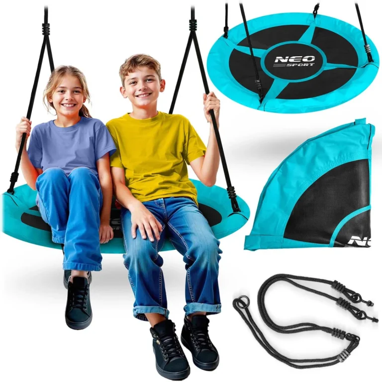 Dječja Ljuljačka Neo Sport Swingo Ptičje Gnijezdo, Ø 100 Cm, Zelena, Var. 1082 1