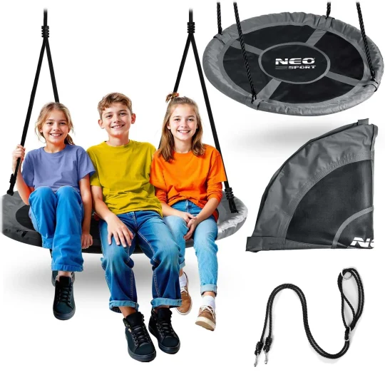 Dječja Ljuljačka Neo Sport Swingo Ptičje Gnijezdo, Ø 110 Cm, Crvena, Var. 110311 1