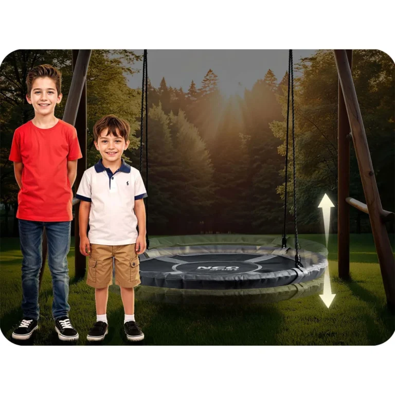 Dječja Ljuljačka Neo Sport Swingo Ptičje Gnijezdo, Ø 110 Cm, Crvena, Var. 110311 10