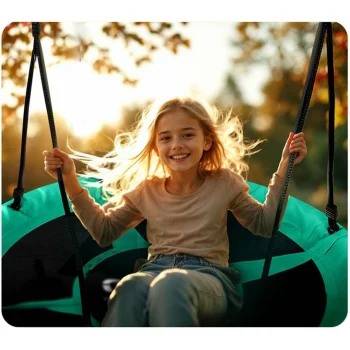 Dječja Ljuljačka Neo Sport Swingo Ptičje Gnijezdo, Ø 110 Cm, Zelena 6