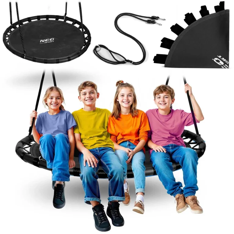 Dječja Ljuljačka Neo Sport Swingo Ptičje Gnijezdo, Ø 120 Cm, Crvena, Var. 110220 1