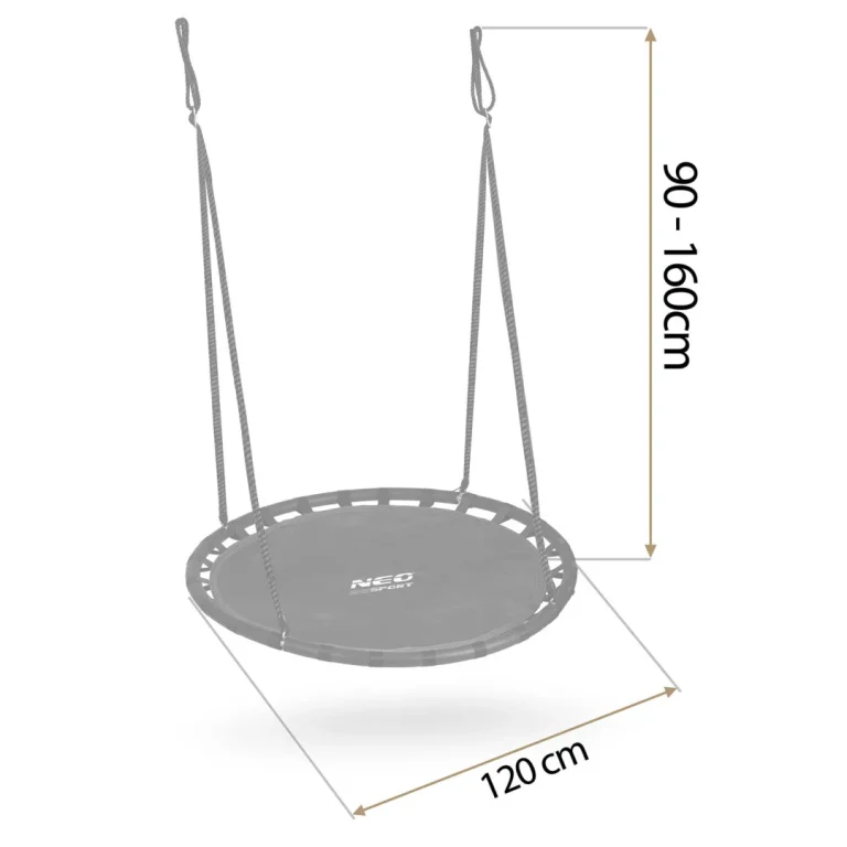 Dječja Ljuljačka Neo Sport Swingo Ptičje Gnijezdo, Ø 120 Cm, Crvena, Var. 110220 3