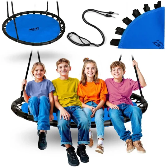 Dječja Ljuljačka Neo Sport Swingo Ptičje Gnijezdo, Ø 120 Cm, Crvena, Var. 110221 1