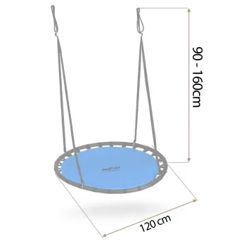Dječja Ljuljačka Neo Sport Swingo Ptičje Gnijezdo, Ø 120 Cm, Crvena, Var. 110221 6