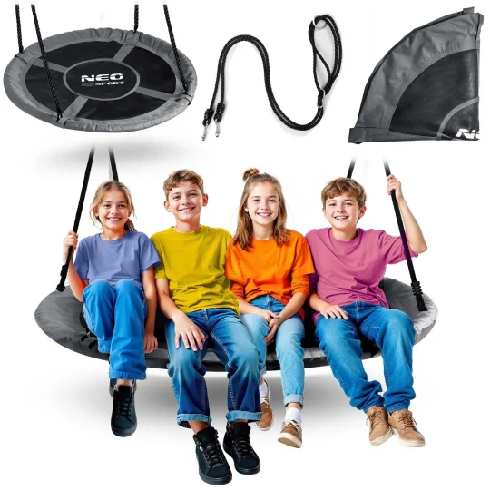 Dječja Ljuljačka Neo Sport Swingo Ptičje Gnijezdo, Ø 120 Cm, Crvena, Var. 110321 1