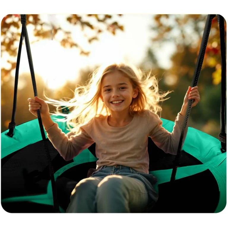 Dječja Ljuljačka Neo Sport Swingo Ptičje Gnijezdo, Ø 120 Cm, Crvena 6