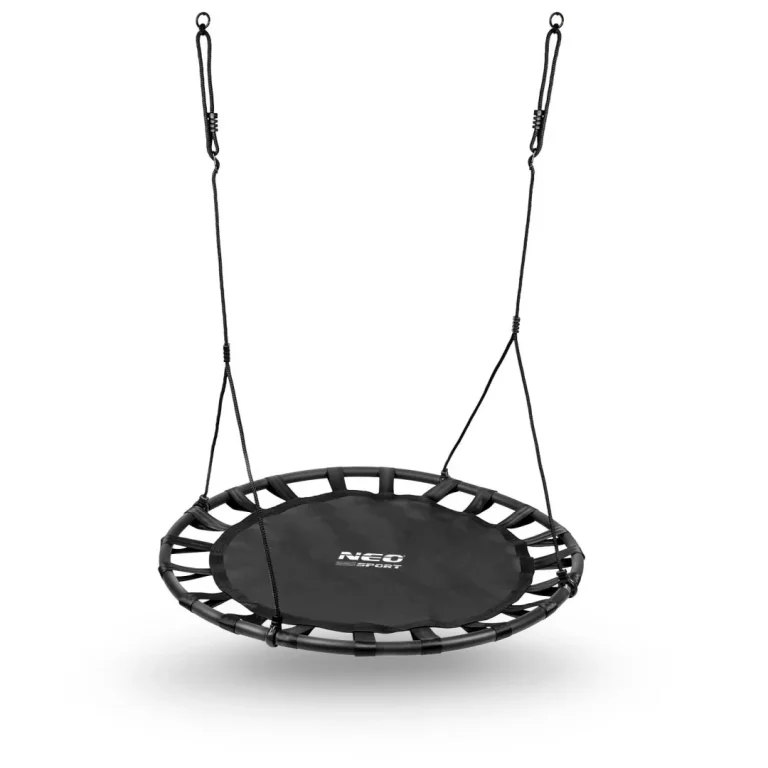 Dječja Ljuljačka Swingo Xxl Ptičje Gnijezdo, Crna, Ø 120 Cm 2