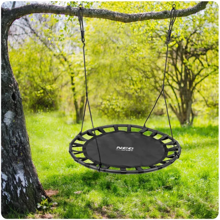 Dječja Ljuljačka Swingo Xxl Ptičje Gnijezdo, Crna, Ø 120 Cm 7