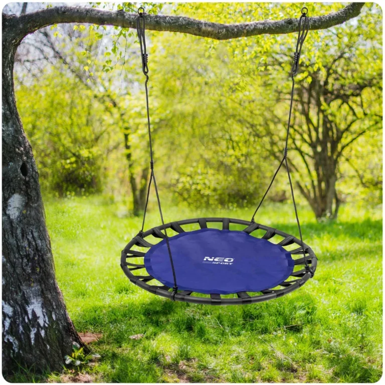 Dječja Ljuljačka Swingo Xxl Ptičje Gnijezdo, Plava, Ø 120 Cm 6