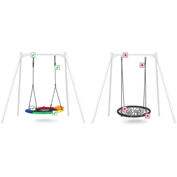 Dječja Ljuljačka Swingo Xxl Ptičje Gnijezdo, Višebojna, Ø 110 Cm 14