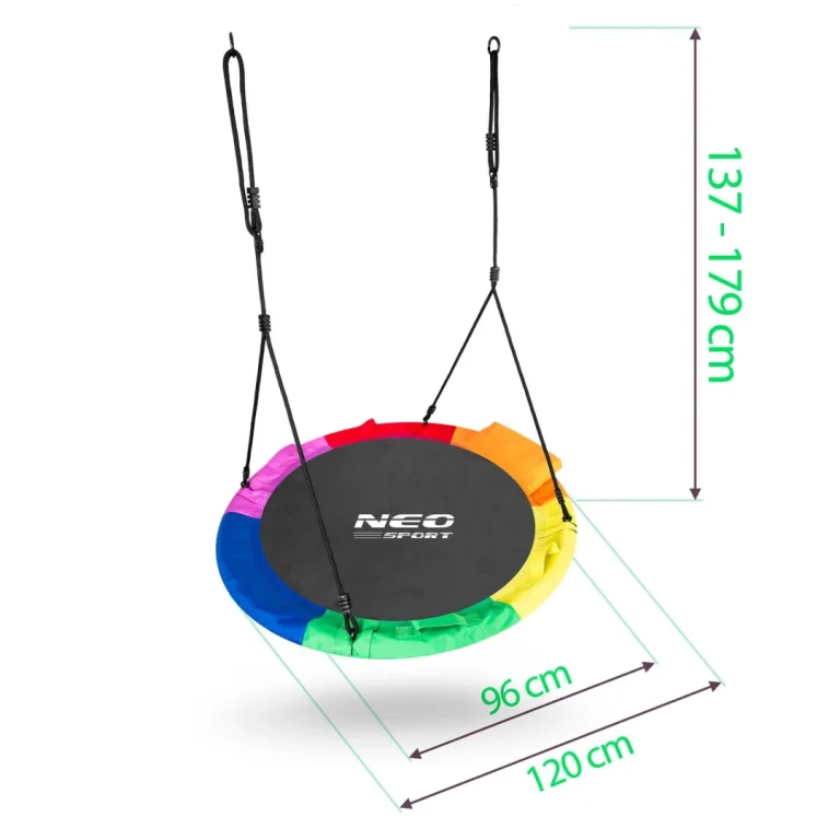 Dječja Ljuljačka Swingo Xxl Ptičje Gnijezdo, Višebojna, Ø 120 Cm 10