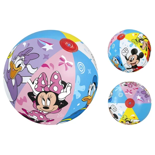 Dječja Lopta Za Plažu Mickey I Prijatelji Ø 51 Cm Bestway 91098 1