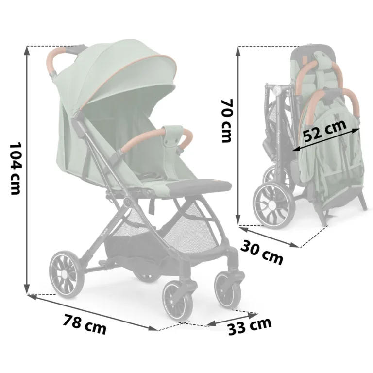 Dječja Spacerica Nukido Paseo 716005, 45 × 27 × 59 Cm 9