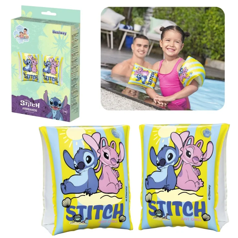 Dječje Narukvice Za Plivanje Disney Stitch Bestway 9104s 1