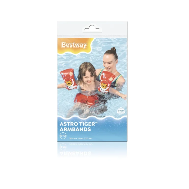 Dječje Narukvice Za Plivanje Tigrovi Bestway 30x15cm 8
