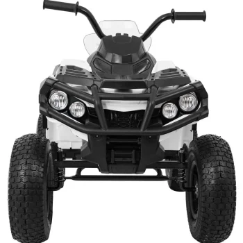Dječji Atv Air Quad Na Baterije, Bijeli + Gume Na Napuhavanje + Mp3 Radio + Spori Start, Bijela Quad Na Akumulator 3